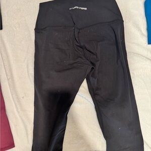 Black Leggings Essential Bottoms